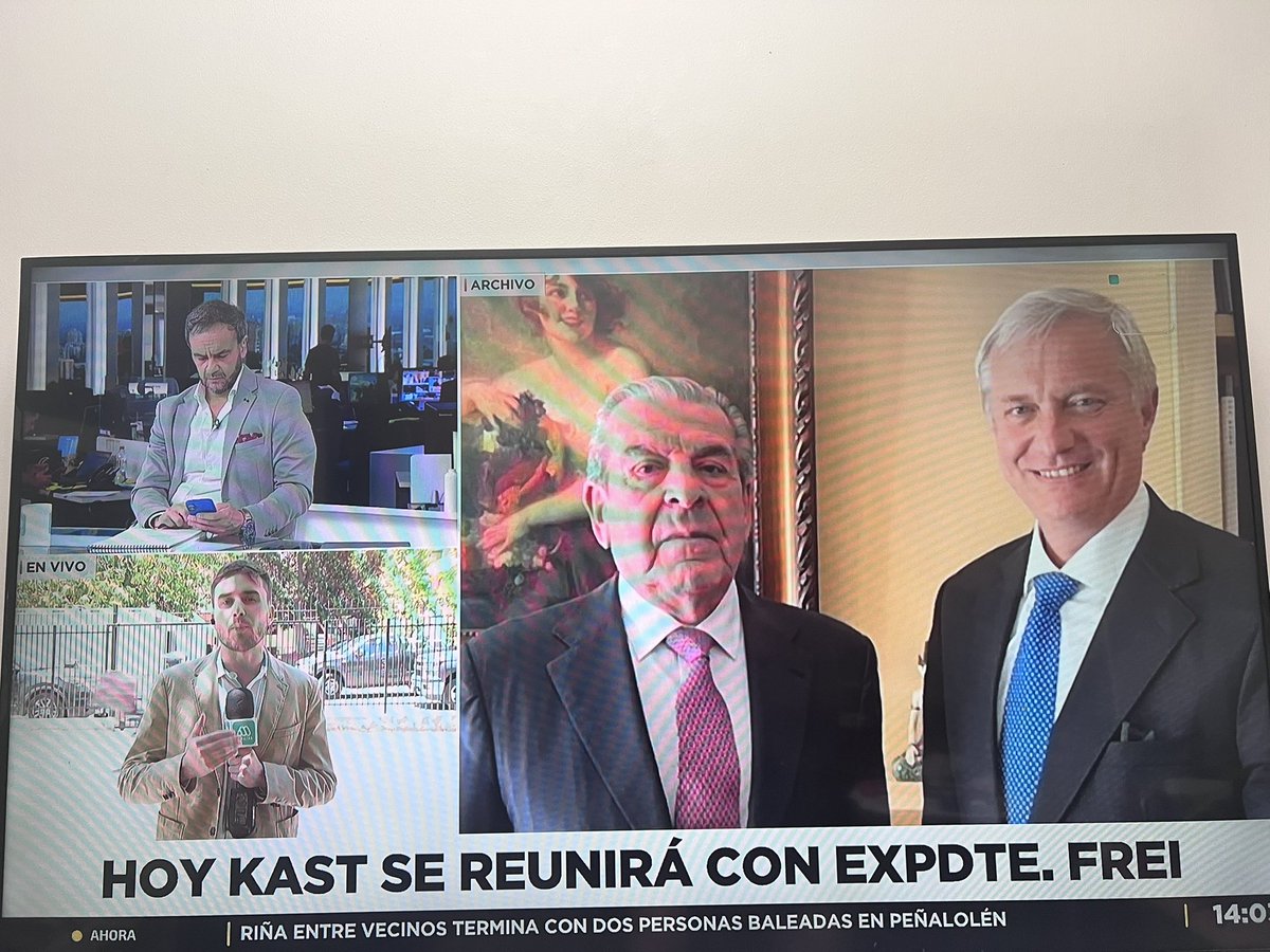 Pasando por caja Frei …