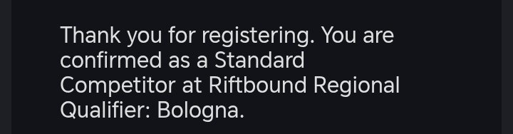 Website was cooked but we got lucky. See you all in Bologna 🫡