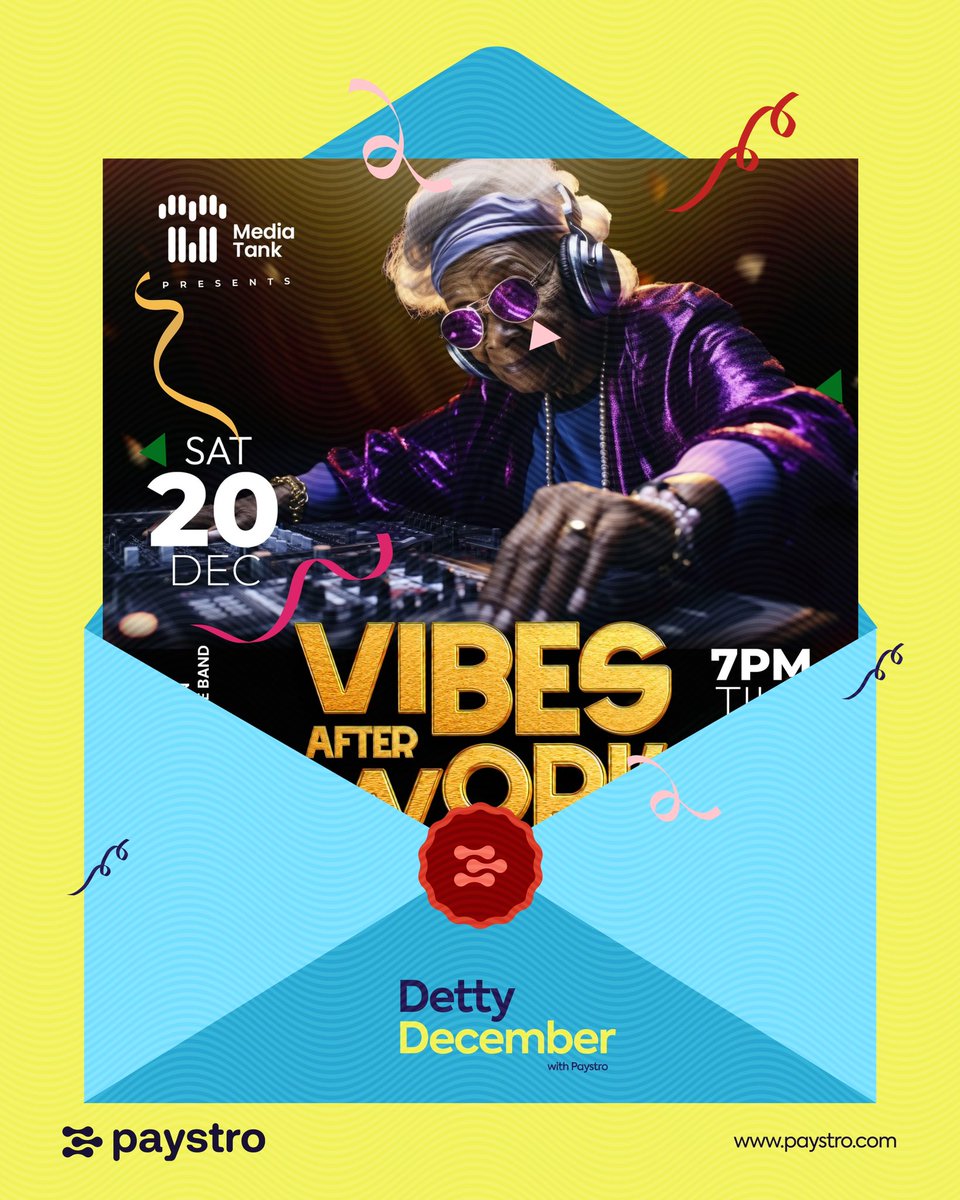 HeyPaystro's tweet image. 🎟️ No Dulling December!
We’re giving our Paystro users event tickets 🥳 From meals to tickets to any spending at all, Paystro dey for you all through December 💸✨
Step out, have fun, and pay easy with Paystro, no stress on looking for naira 😌
#Paystro
#Decembizzyy
#WeOutside