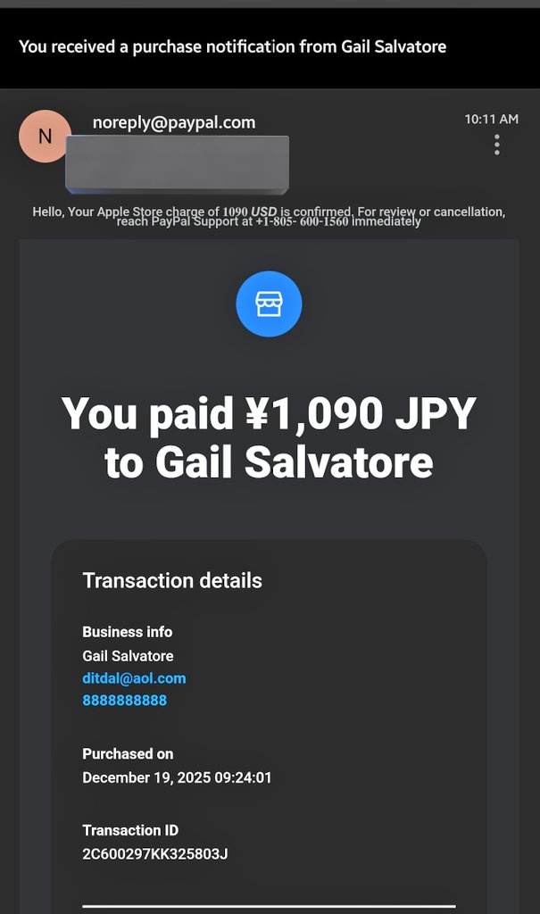 Pónganse vivos que están más eficientes los estafadores. Esto es indetectable.