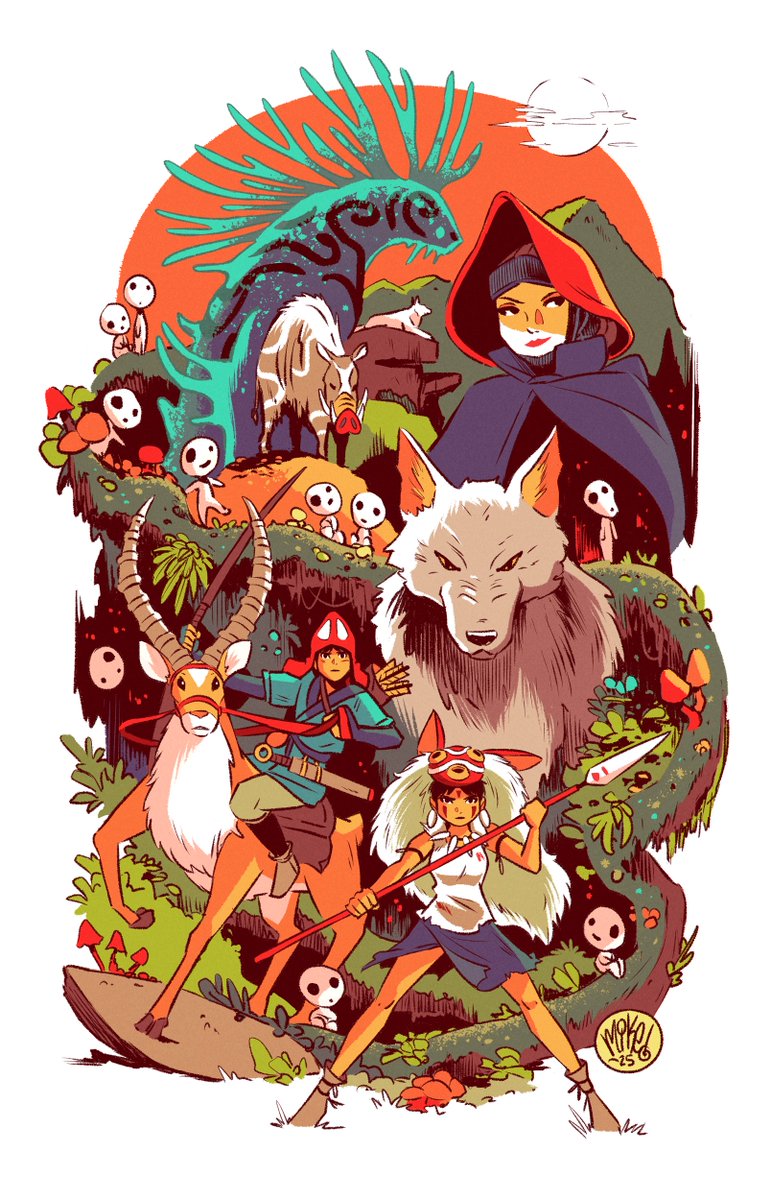 Princess Mononoke 🐺🌳