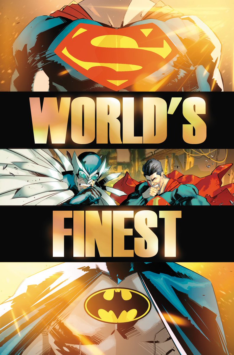 Hope breaks through.  Batman/Superman World’s Finest # 49 variant cover, out next March! 🙂Colors by the amazing Luis Guerrero!