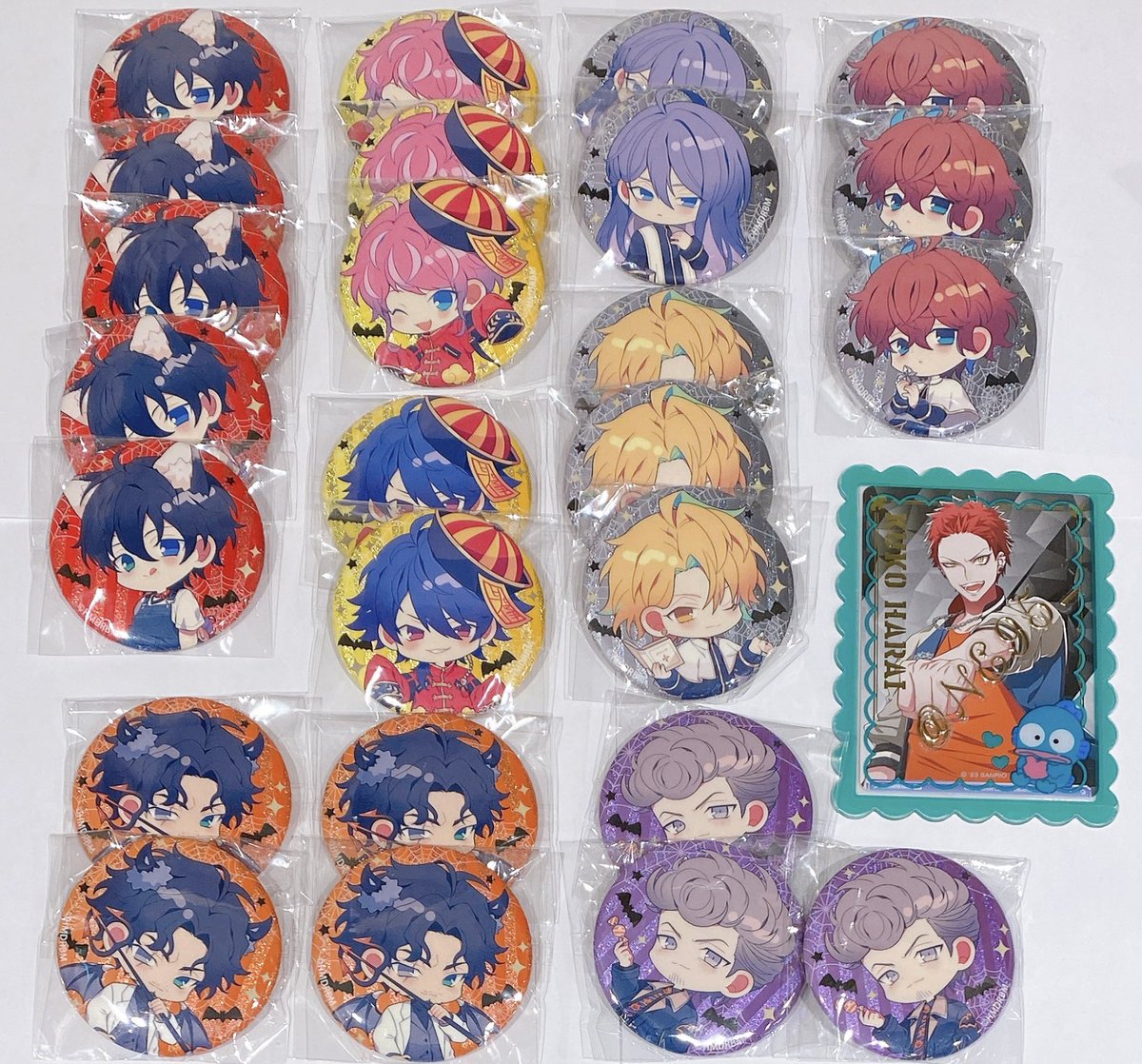 交換】ヒプノシスマイク ヒプマイ マルイ 缶バッジ 譲▷三郎5 乱数3 帝