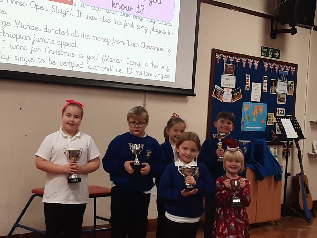 Our final assembly of term was fun! We listened to our staff choir and sang some silly songs!  We wish all children, families and everyone in our communities a really happy Christmas!