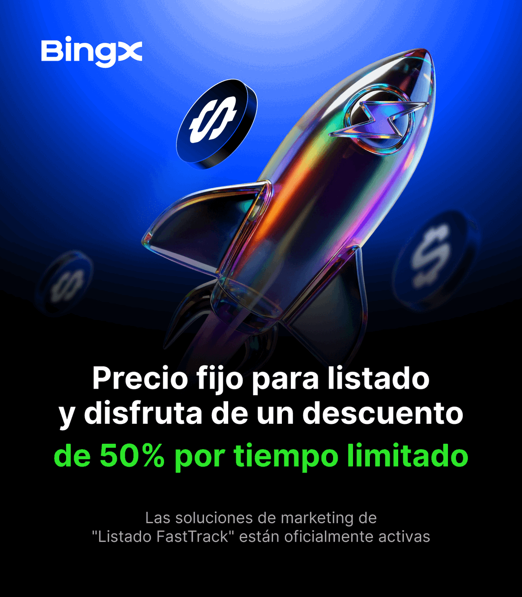 ishtarspring's tweet photo. 👀 Parece que BingX #ListingFastTrack acaba de actualizarse en serio.

Pricing fijo y transparente, onboarding más rápido… no voy a mentir: esto hace que el proceso de listing se sienta mucho más justo y claro.

Si eres builder, merece la pena echarle un ojo (sin prisas). 🚀 https://t.co/959DcgZpU1