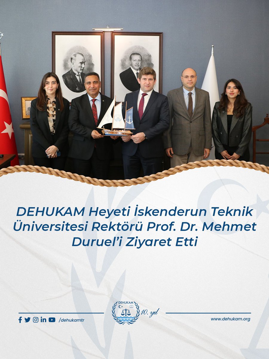 DEHUKAM Heyeti İskenderun Teknik Üniversitesi Rektörü Prof. Dr. Mehmet Duruel’i Ziyaret Etti

Detaylı bilgi için: dehukam.org/2025/12/19/deh…