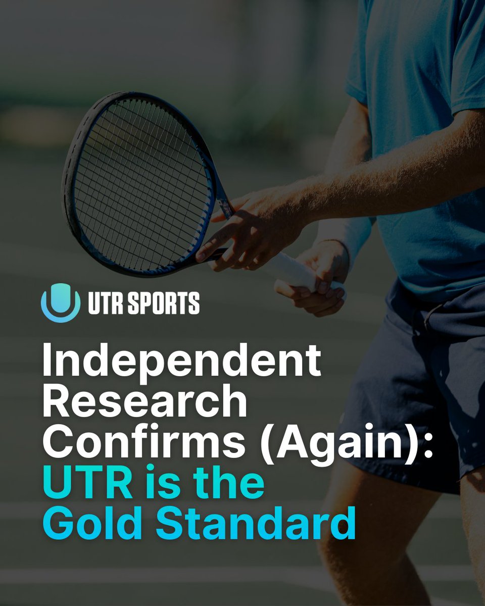 UTR_Sports_'s tweet photo. 📰A new study analyzing 3,700+ matches across USTA, LTA, Tennis Europe, and the ITA All-American Championships found that UTR consistently demonstrated superior predictive accuracy compared to WTN in every category.

🔗Read more on this topic here;
https://t.co/agUnl96Pf6 https://t.co/FkmLIc3haI