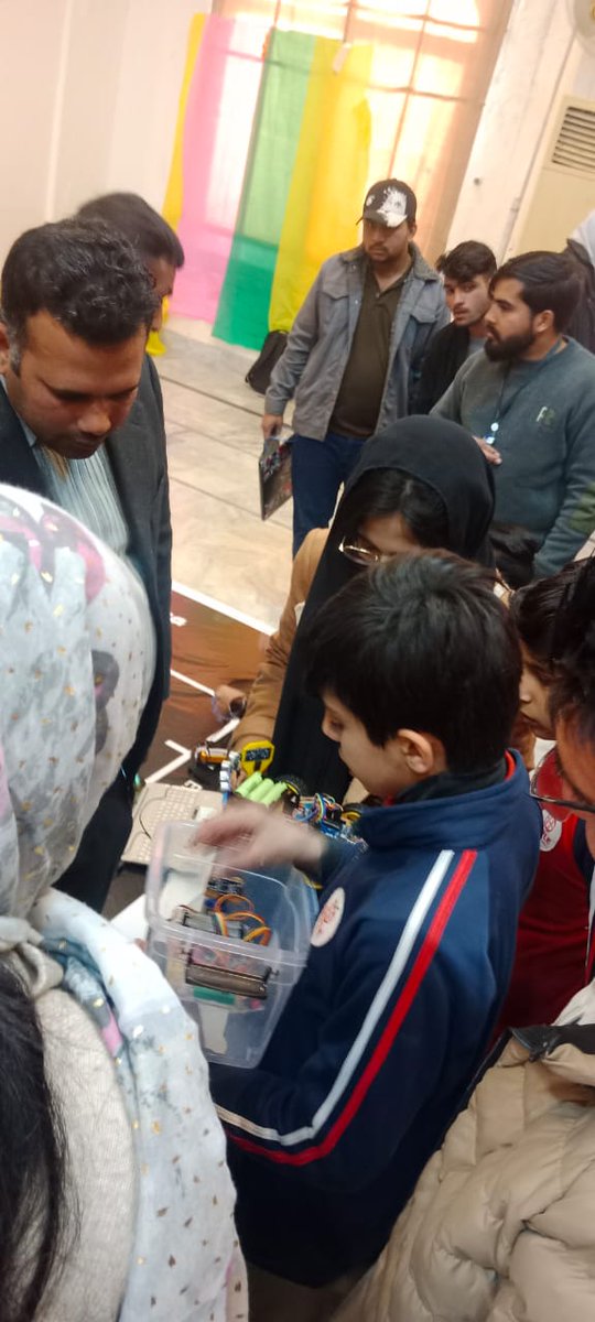 Coding4KidsPK's tweet photo. Day-1:
ROBO FIESTA-8, HITEC Robotics Contest!: The team is visiting the university for registration in the Obstacle Avoidance module!
#Coding4KidsPK https://t.co/gAXdp3PPHF