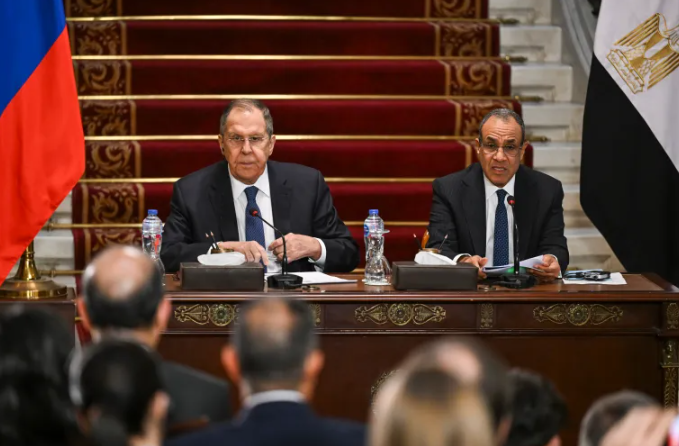 وزيرا خارجية مصر وروسيا يبحثان ملفات السودان وسوريا وغزة 
