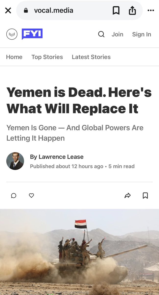 عنوان مثير لمقال في موقع غربي: اليمن انتهى ترحموا عليه