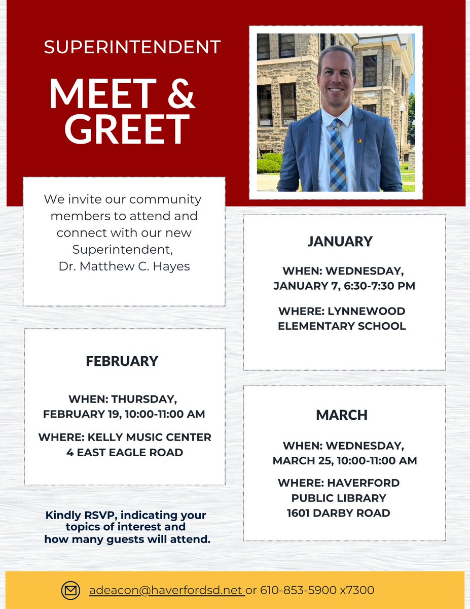 Haverford SD tweet media