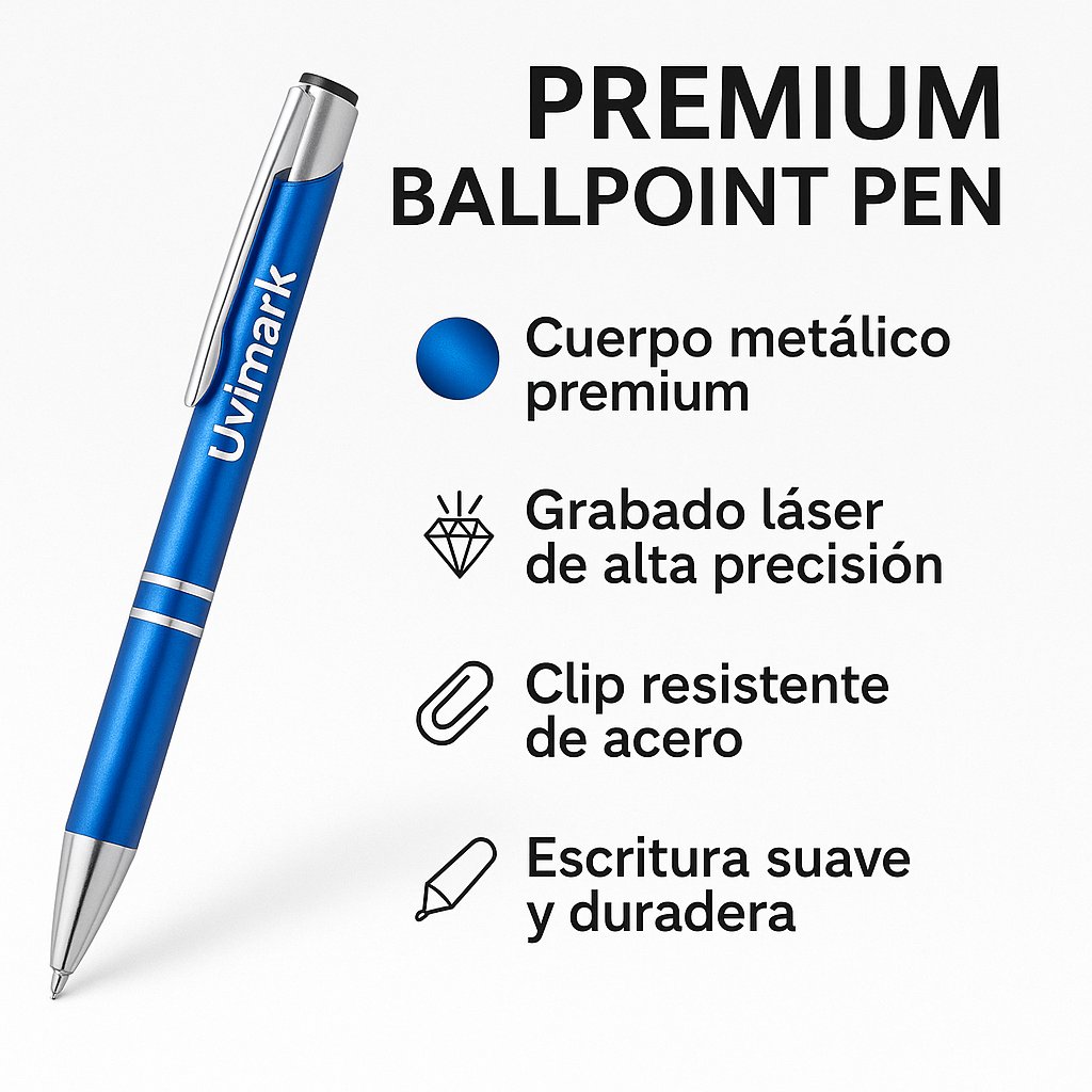 uvimark.com/boligrafos-per…
Bolígrafos personalizados con la mayor calidad