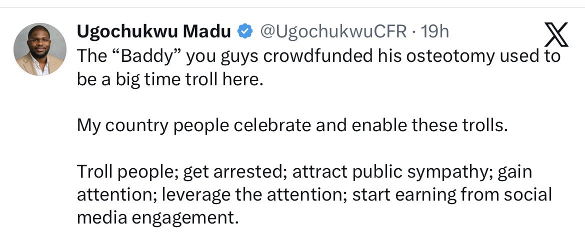 Ugochukwu Madu tweet media