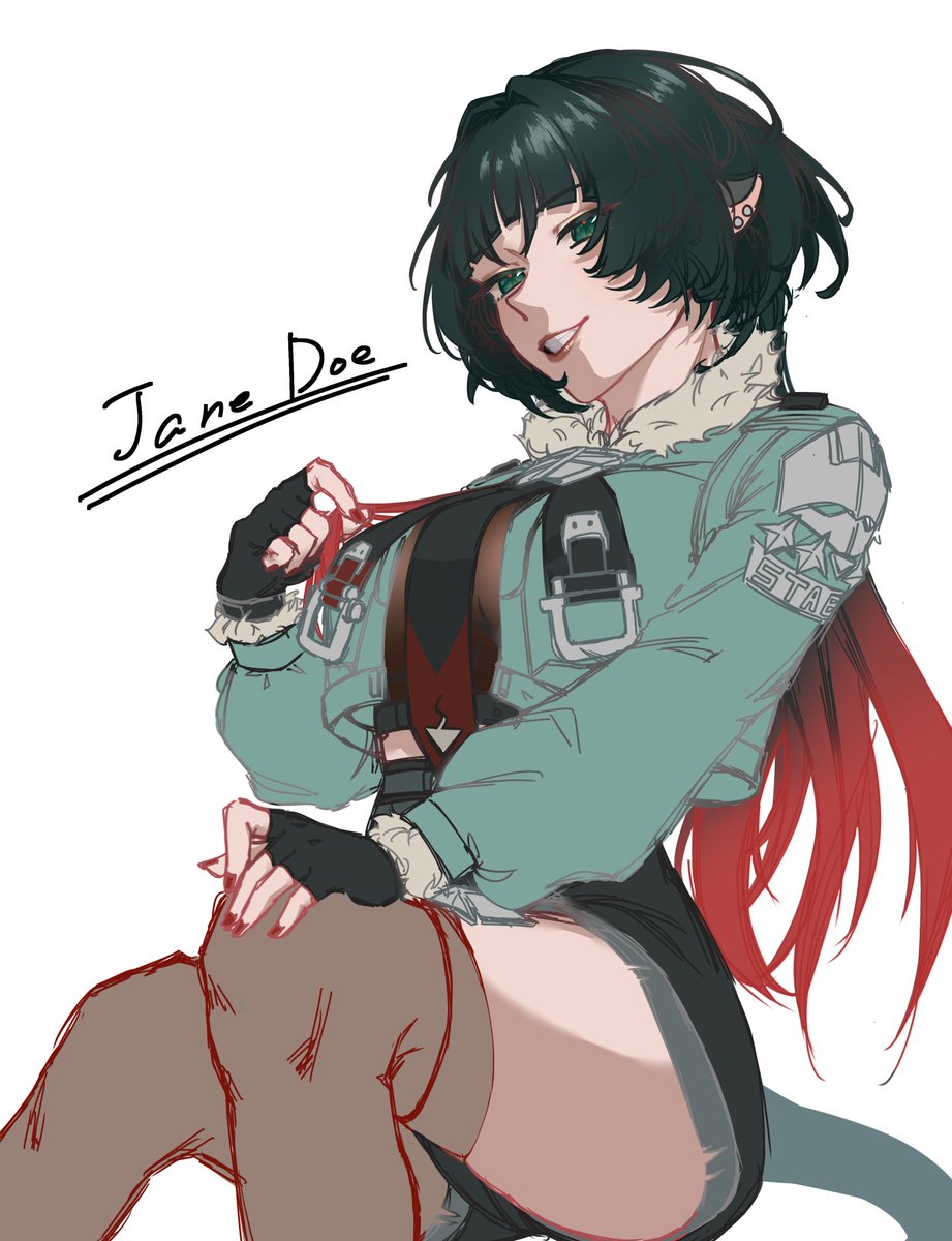 #JaneDoe 
#ZenlessZoneZero 
#illustration