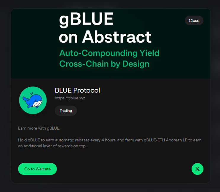 gBLUE Protocol 🐳 tweet media