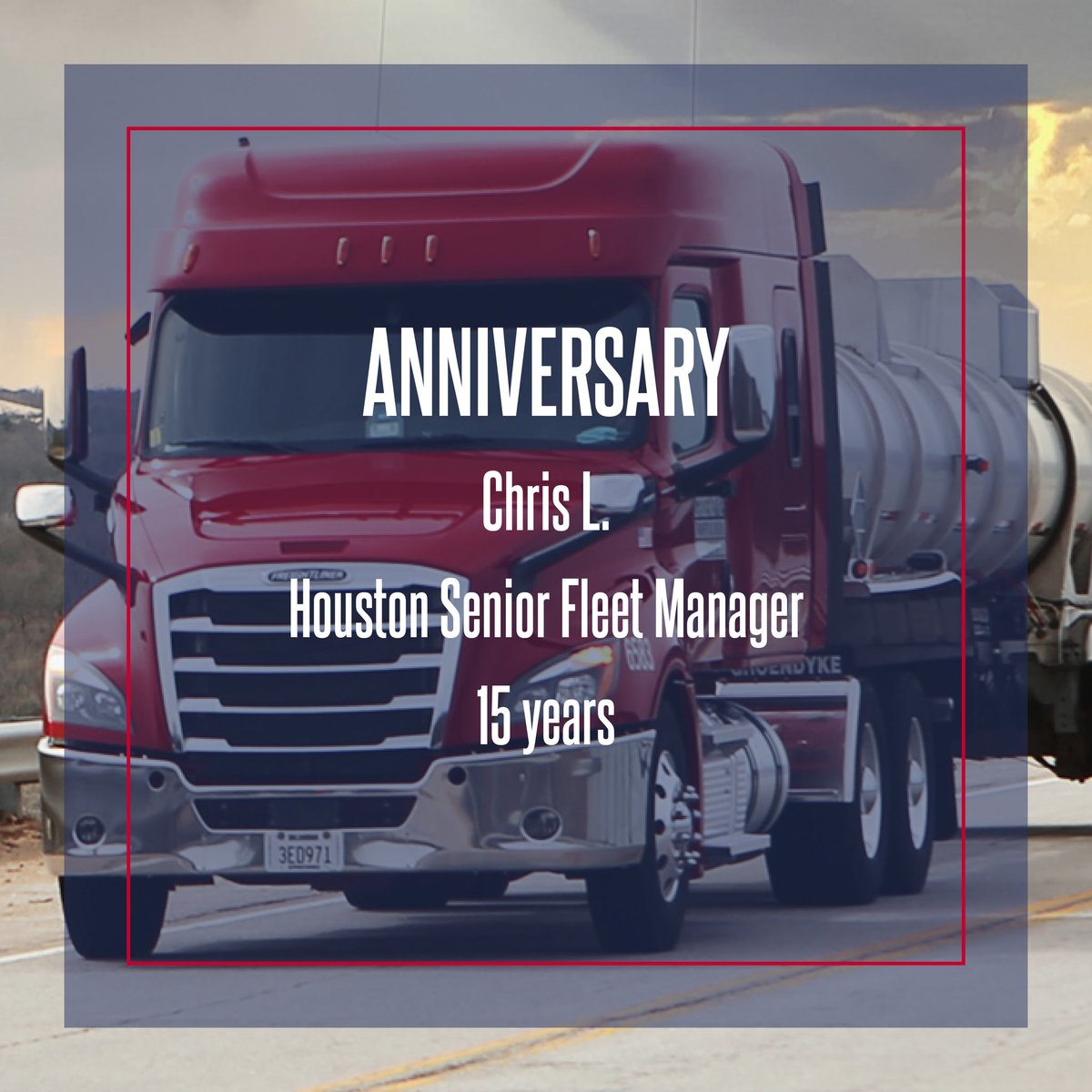 GroendykeJobs's tweet photo. 🎉🥳 Congratulations, Chris, and thank you for all your hard work keeping our fleet moving!

Here's to many more years ahead.

#GroendykeTransport #Anniversaries https://t.co/htnN3IqlLo