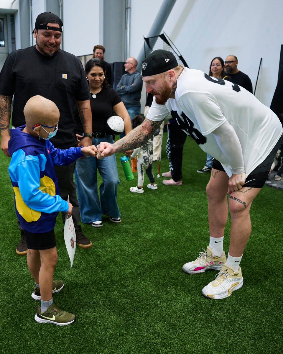 Raiders's tweet photo. Impact where it matters most.

#WPMOYChallenge + @CrosbyMaxx https://t.co/aeVID0vGDJ