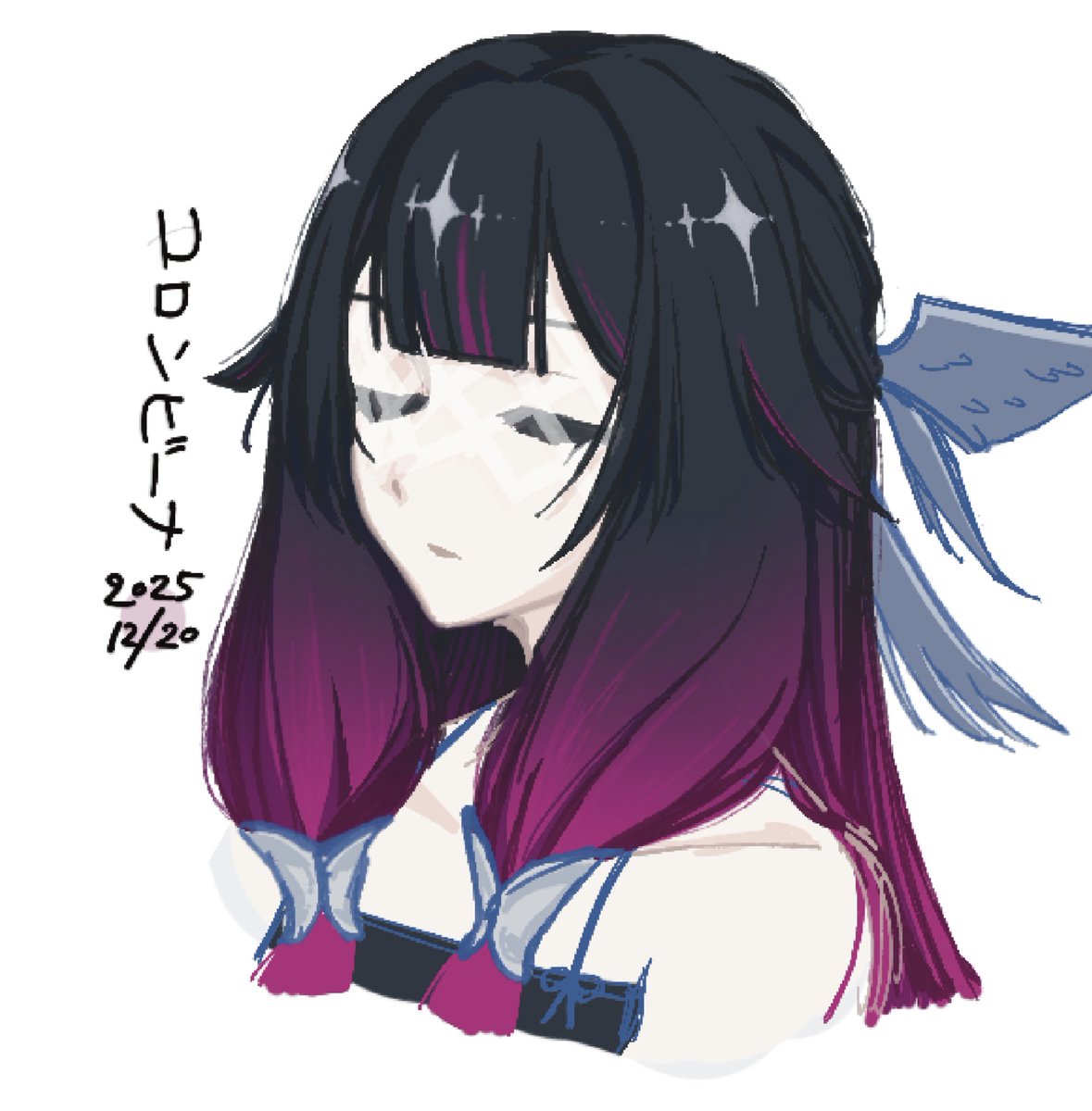 #コロンビーナ 
#少女
#原神