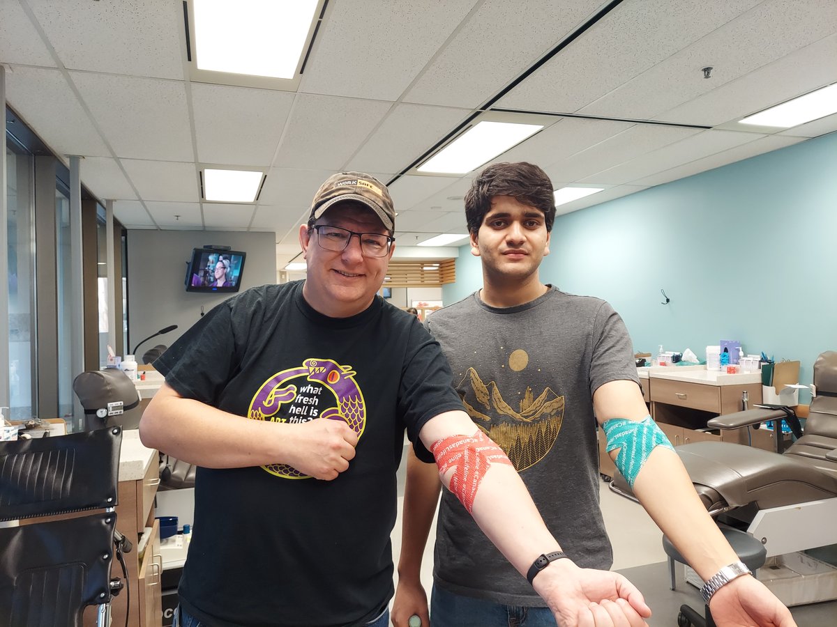 WorkSafeBC's tweet image. A heartfelt thank you to our 184 dedicated employees who took part in our annual blood donation drive with @CanadasLifeline.  

This year, the WorkSafeBC community donated over 300 units of blood and plasma with each donation carrying the potential to save up to three lives…