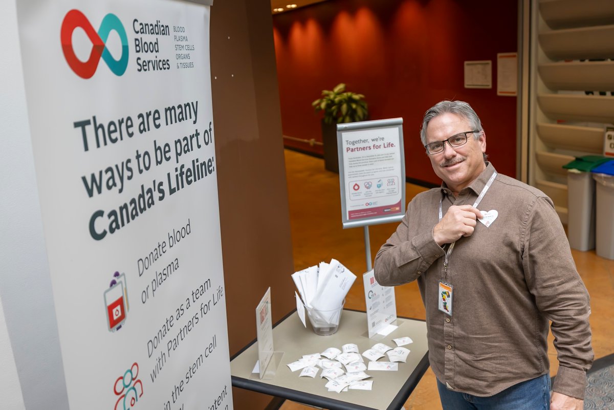WorkSafeBC's tweet image. A heartfelt thank you to our 184 dedicated employees who took part in our annual blood donation drive with @CanadasLifeline.  

This year, the WorkSafeBC community donated over 300 units of blood and plasma with each donation carrying the potential to save up to three lives…