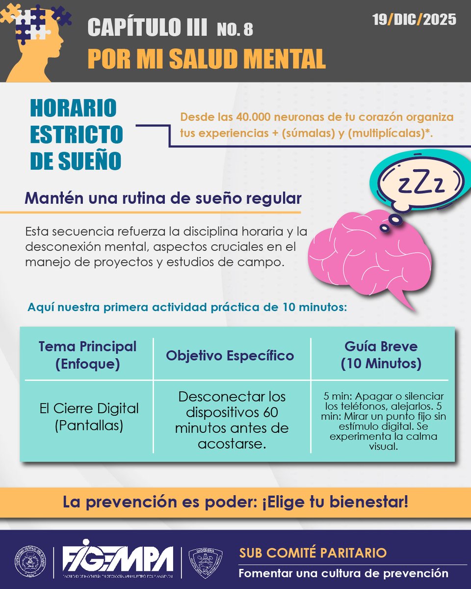 ⚙Nuestra salud mental es importante.
Vamos a darle tiempo y atención.✅🧠