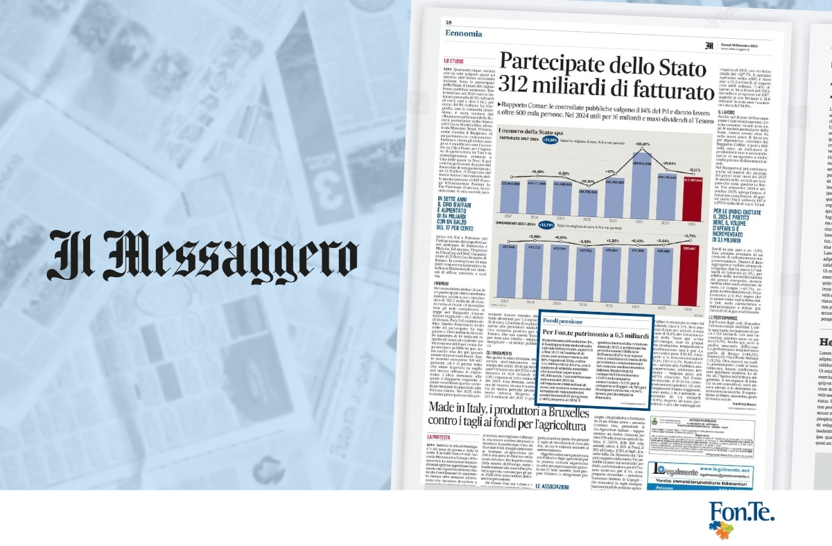 Fondo_Fonte's tweet photo. 🗞️ Rassegna stampa: Quarta Relazione Annuale di #FondoFonTe

🔎 Nella gallery gli estratti dei principali articoli dedicati all’evento.

Su @sole24ore la video intervista al Presidente di Fondo Fon.Te. @MaurizioGrifon1 ➡️ https://t.co/5KSxx2eqZ5 https://t.co/eRntTArC7R