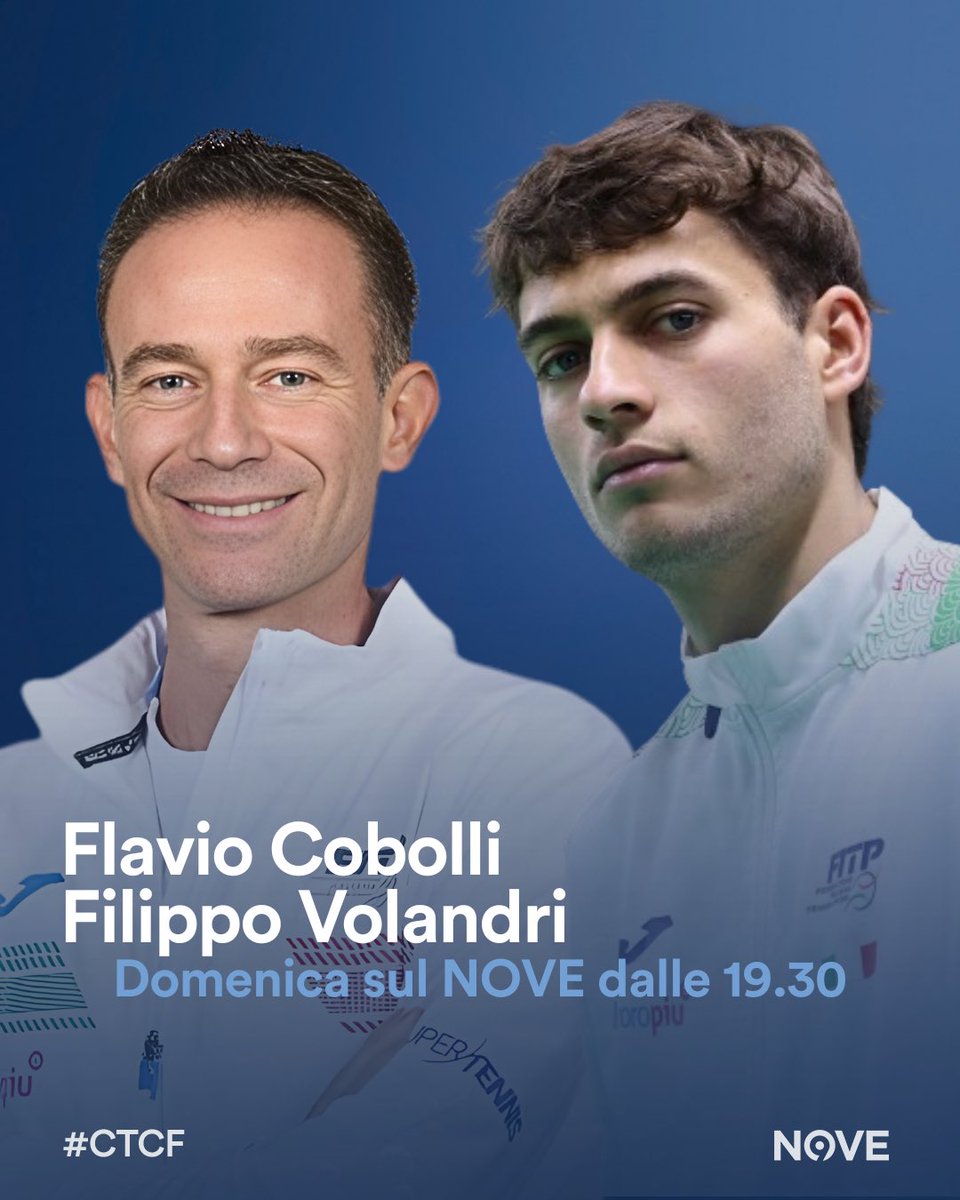 chetempochefa's tweet image. Dopo la vittoria della Coppa Davis, questa domenica a #CTCF siamo felici di ospitare il capitano, Filippo Volandri, e Flavio Cobolli 👏🏼