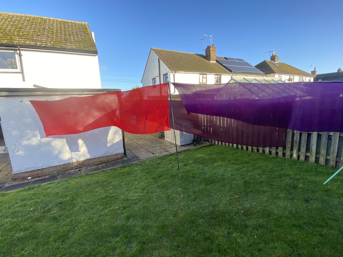 TheTeacherWins's tweet image. It was ☀️ today but not very warm so they took much longer to dry - hence I didn’t get them all done. Hopefully can finish them tomorrow 🤞🏽
Anyway, 💙🩵🩷❤️💜♥️