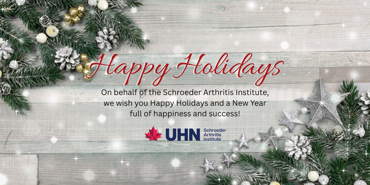 Schroeder Arthritis Institute tweet media