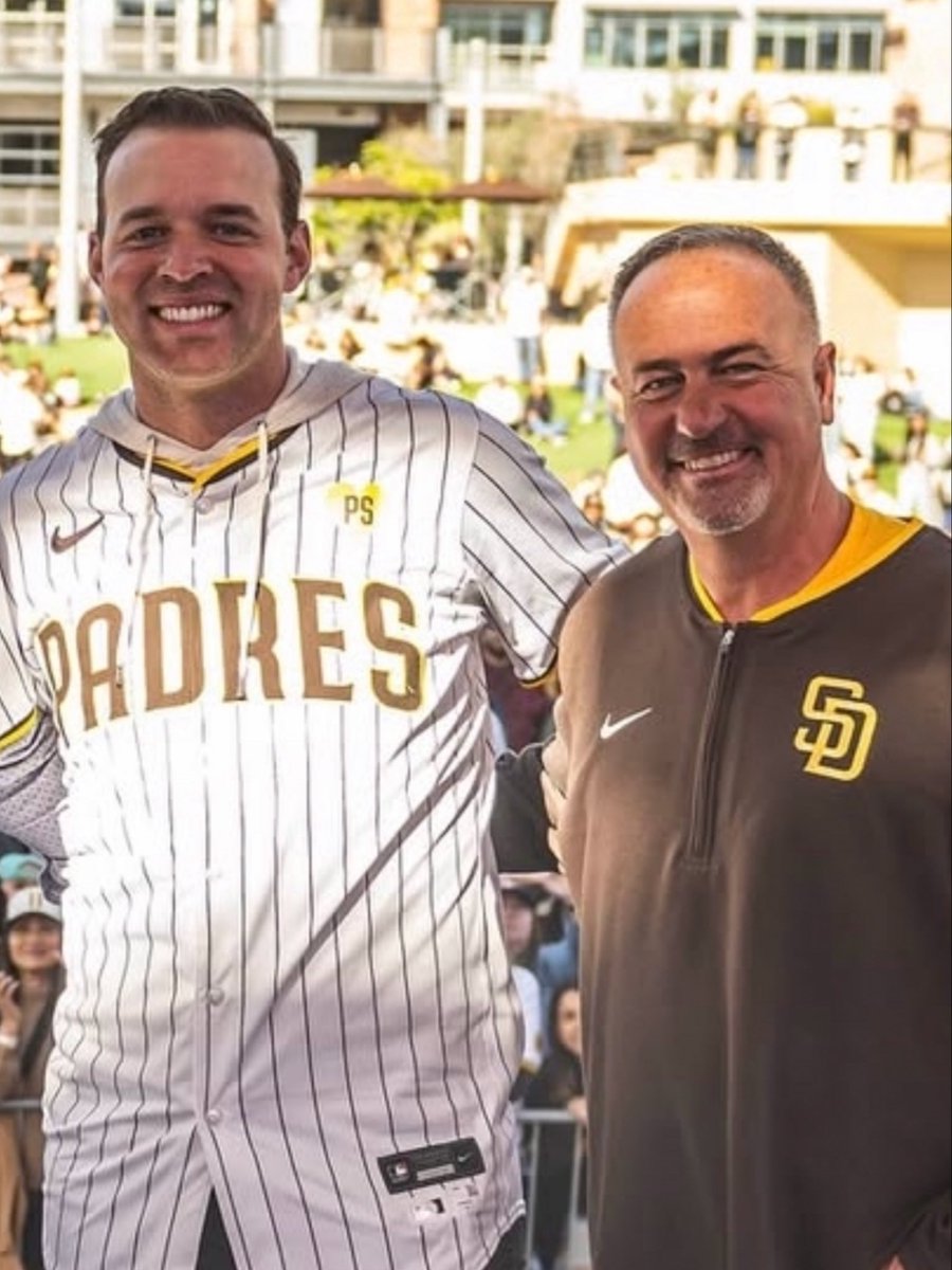 DonOrsillo's tweet image. Thrilled to be hosting todays noon press conference to announce the return of my friend Michael King 👑 @Padres