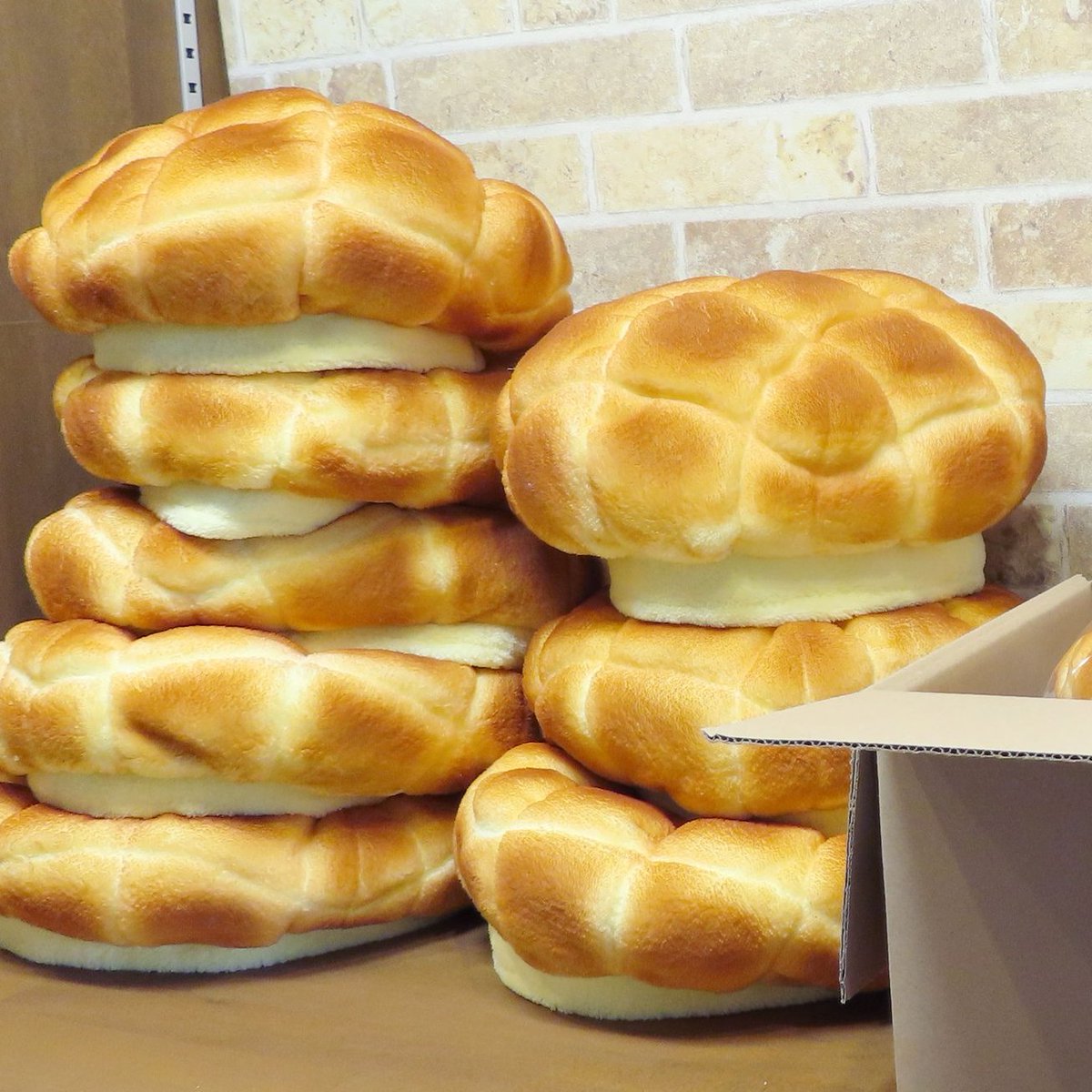 マリさんベーカリー メロンパンベレー帽 マリさんベーカリー ハンドメイドのパン雑貨 | . メロンパンのベレー帽