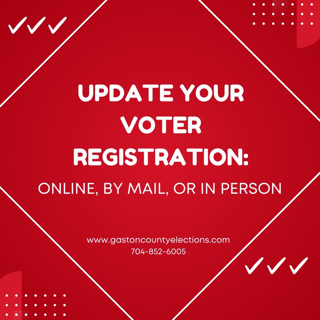Find details on updating a current registration or registering to vote on the state Board of Elections website - ncsbe.gov/registering Then, make your 2026 Primary Election voting plan now.
