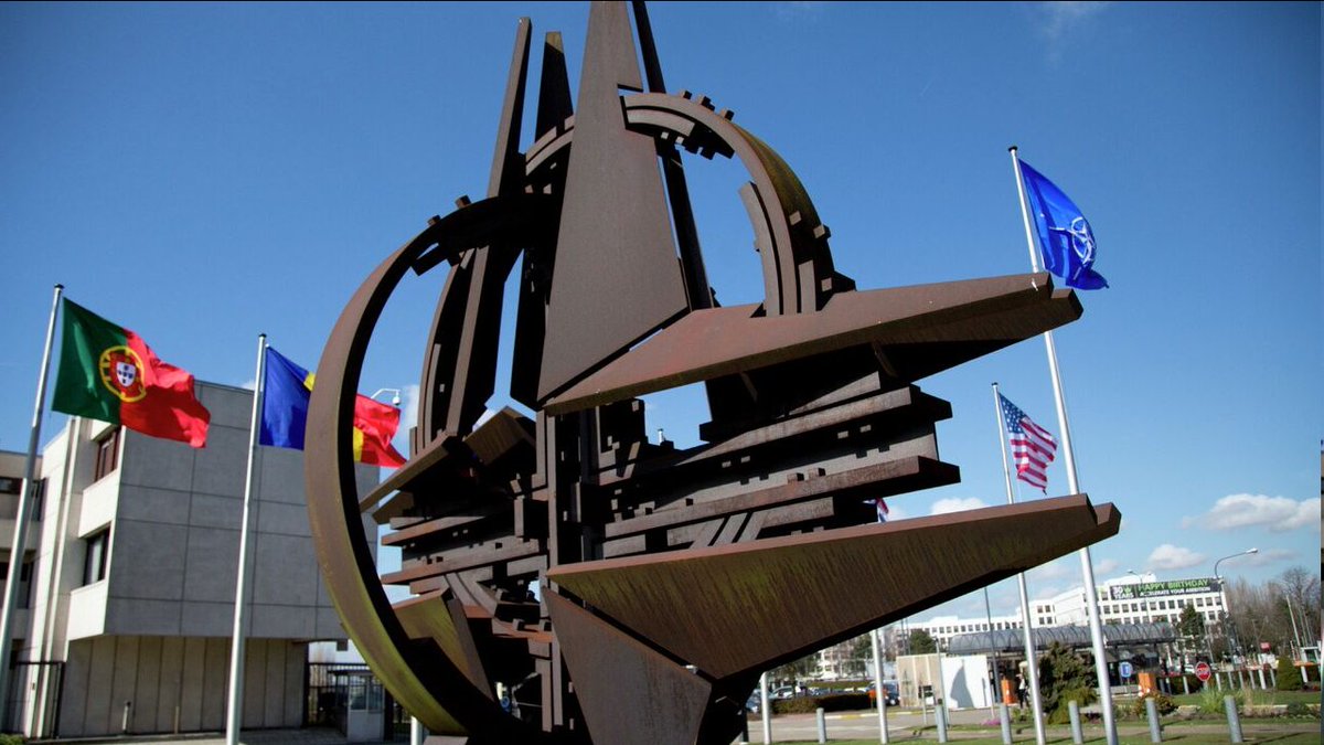 J_correspondent's tweet photo. #EU &amp; #NATO blocking #Ukraine peace to cling to fading relevance, seeing conflict as lifeline for influence &amp; NATO's purpose. Ready to fight to the last Ukrainian. #US escaped by electing Trump, says ret. Lt. Col. Karen Kwiatkowski.  #Russia #PeaceTalks https://t.co/mhQh2anZ4u