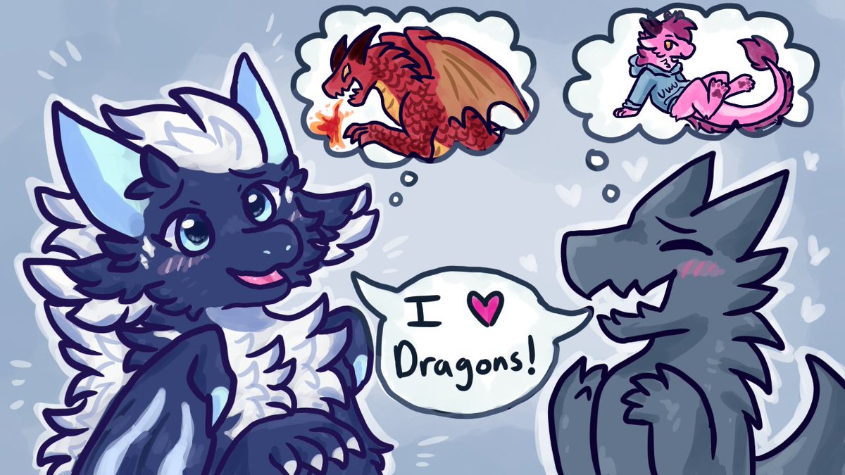 There are two types of dragon lovers