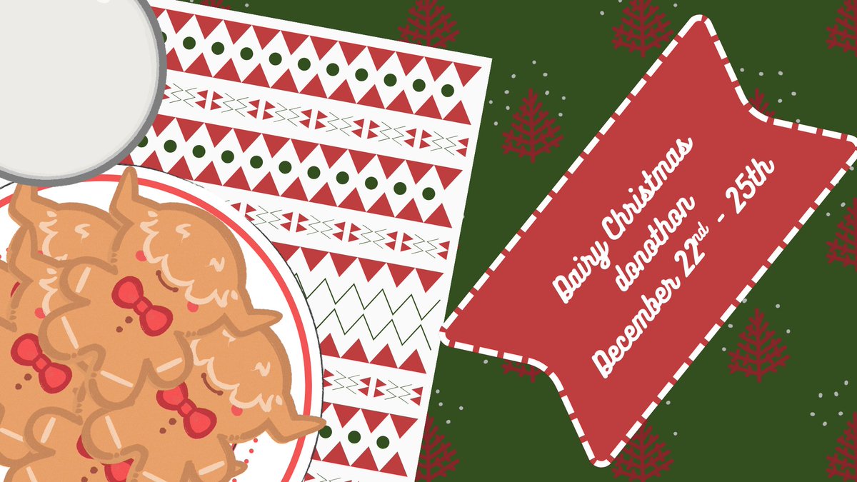 VincentKrane_'s tweet photo. Happy Holidays all its time to announce my Dairy Christmas donation to raise funds for my main PC repair from December 22nd - 25th, we will be having a grand ole time there are also some donation incentives that can be hit for duration of the event (1/3) https://t.co/gzT3JL4ctm
