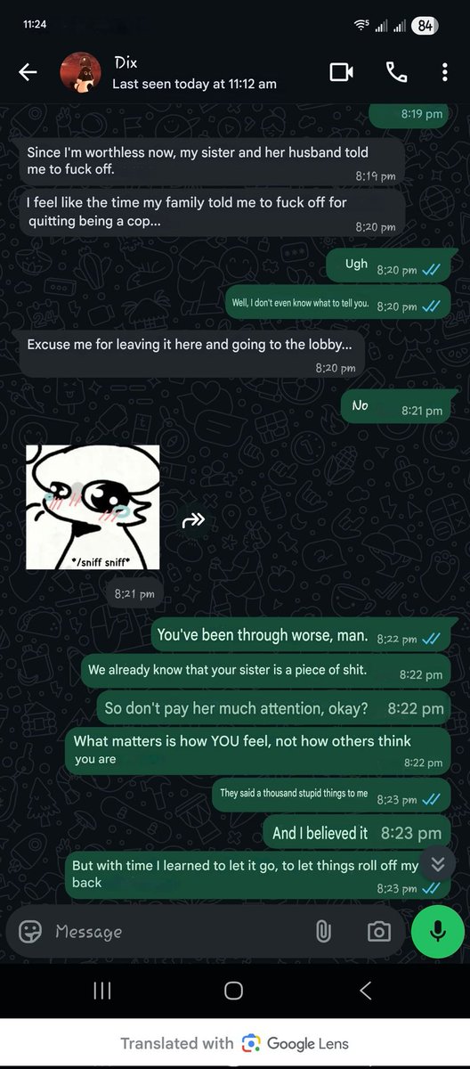 TheRabbitsNSFW's tweet photo. Hello guys... I hope y'all are doing okay these holidays.
Me? I'm fine... But I'm worried about a friend... Lemme explain (a thread)

The past Tuesday my friend (who I'll refer as Dix to avoid privacy issues) got expulsed from his sister's Home for "being useless" ⬇️ https://t.co/ljGbPDkE0t