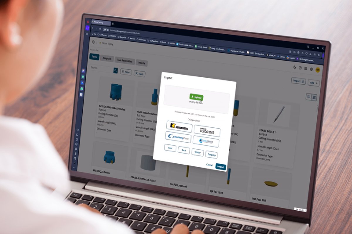 InfoWebIndus's tweet photo. Hexagon accélère l’usinage des moules et outillages: Des données d’outils centralisées dans le cloud, validées par les fabricants, associées à de nouvelles automatisations de workflows dans WORKNC permettent aux ateliers d’usinage… https://t.co/qL9hUkL6p6 #industrie #industriel https://t.co/FqOOc50ufl