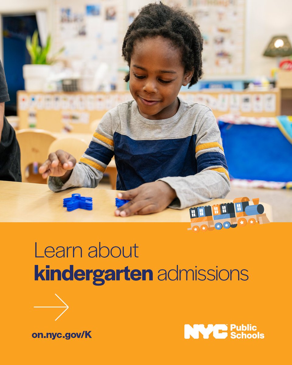 NYCSpeakerAdams's tweet image. Kindergarten applications for Fall 2026 are now open 🏫 

If your child was born in 2021, they are eligible to be enrolled into a @NYCSchools kindergarten! As an important first step in your child’s education journey, I encourage all families to apply early and on time.  

Learn…