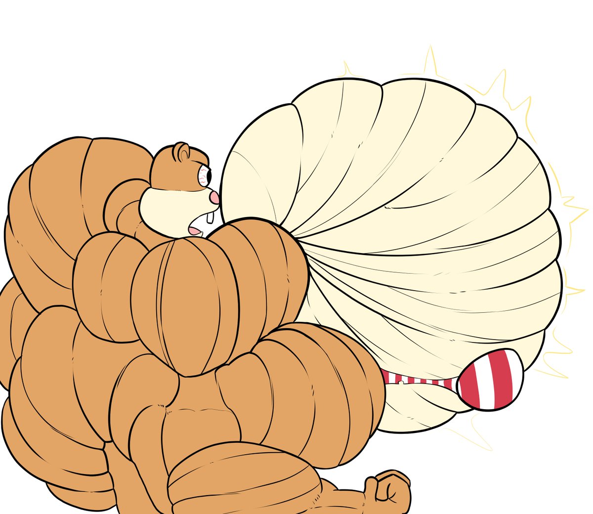 pepsi_op_ninja's tweet image. sandy got a bit to into the Xmas spirit XD