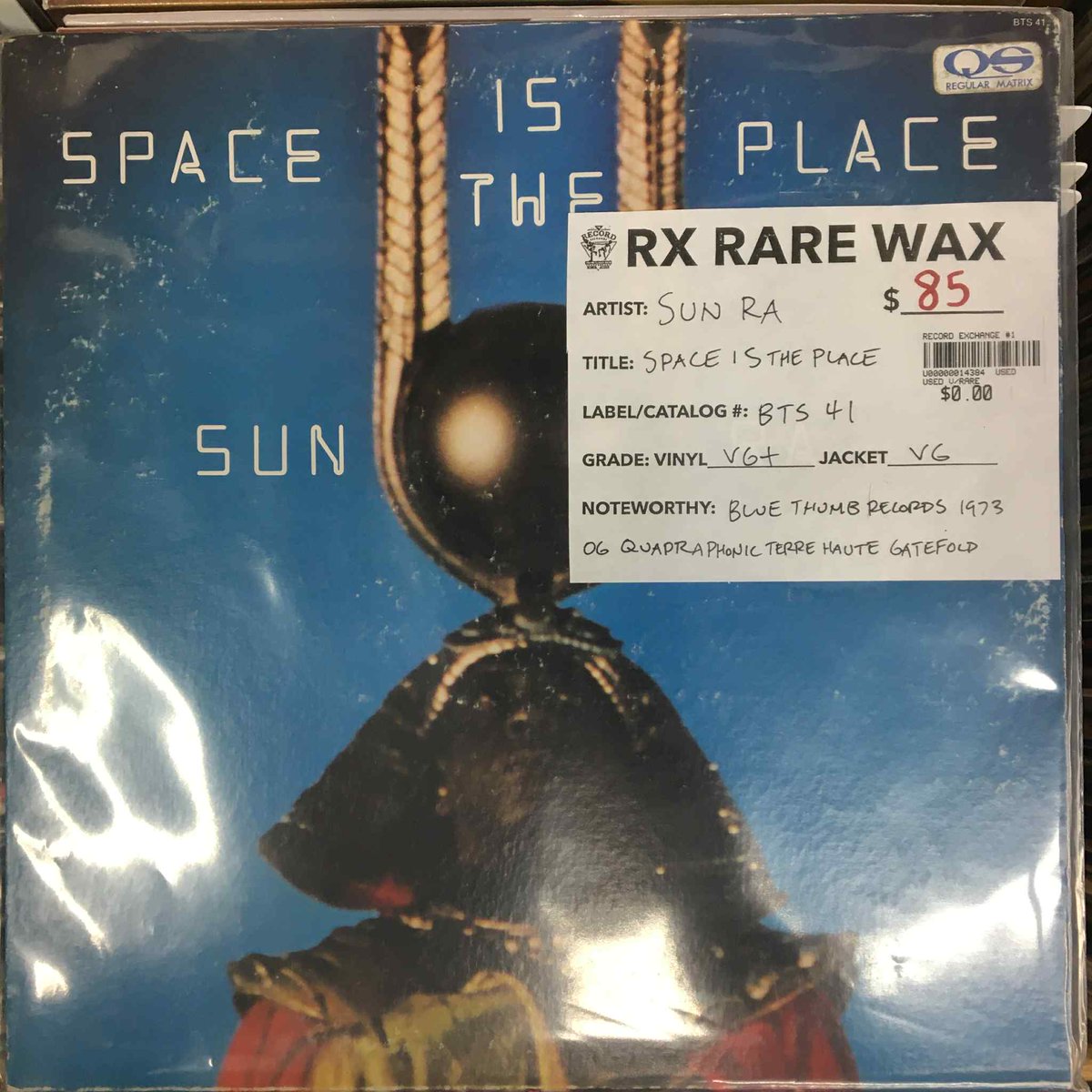 Today's December Rare Record of the Day is Sun Ra's “Space is the