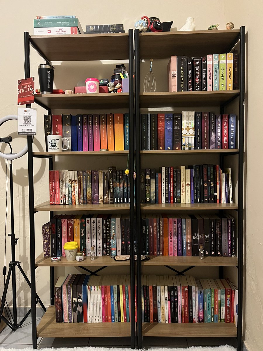 analibrarylver's tweet image. O QUE VOCÊS ROUBARIAM DA MINHA ESTANTE?