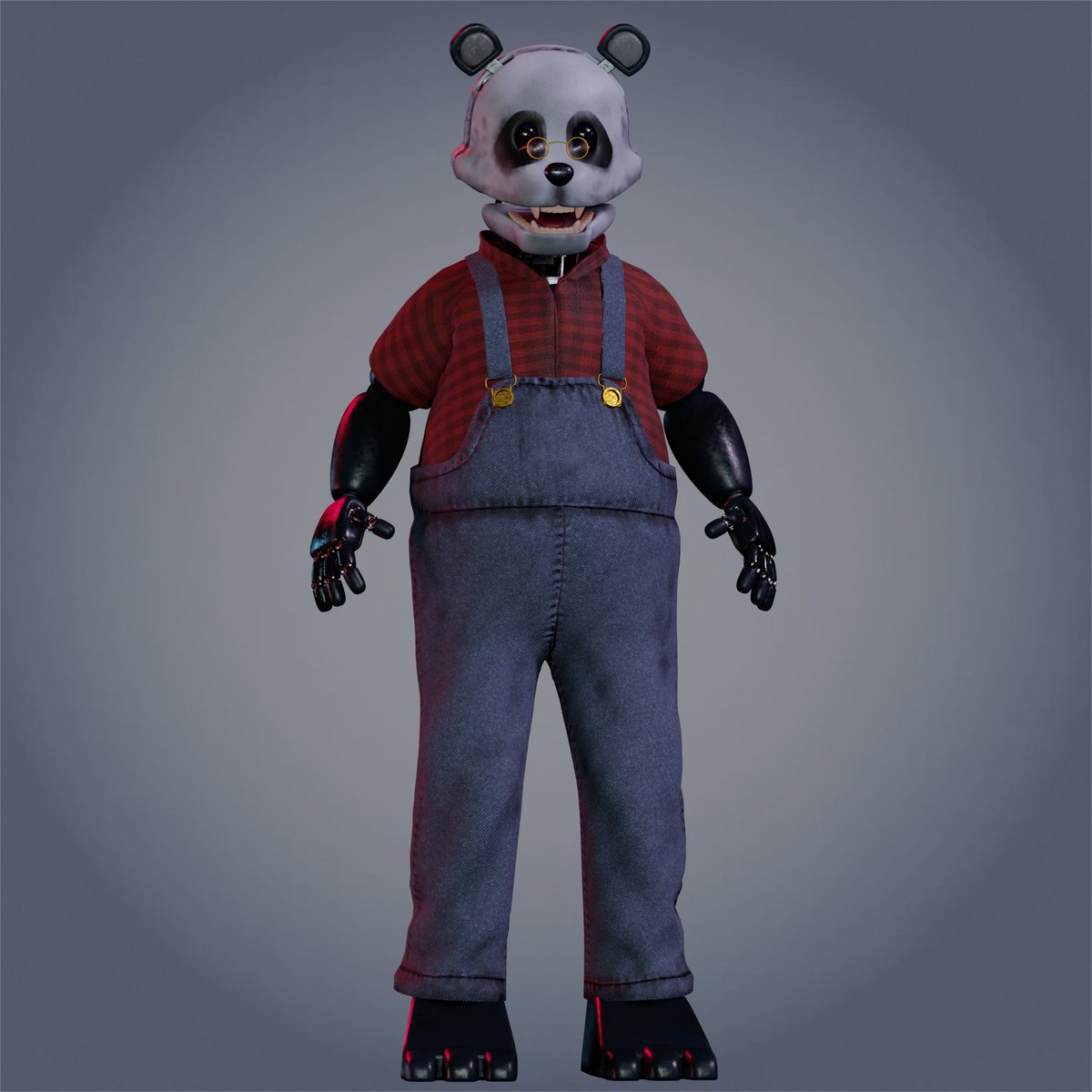 SrBenx4's tweet photo. Sleepless Nights (fnaf fangame)
Characters
- Moxxie The jade car
- Lizzie Raccoon Sheriff
- Boris.Jr The storyteller
#Blender3D #FNAF #fangame https://t.co/M4r3J6XI13