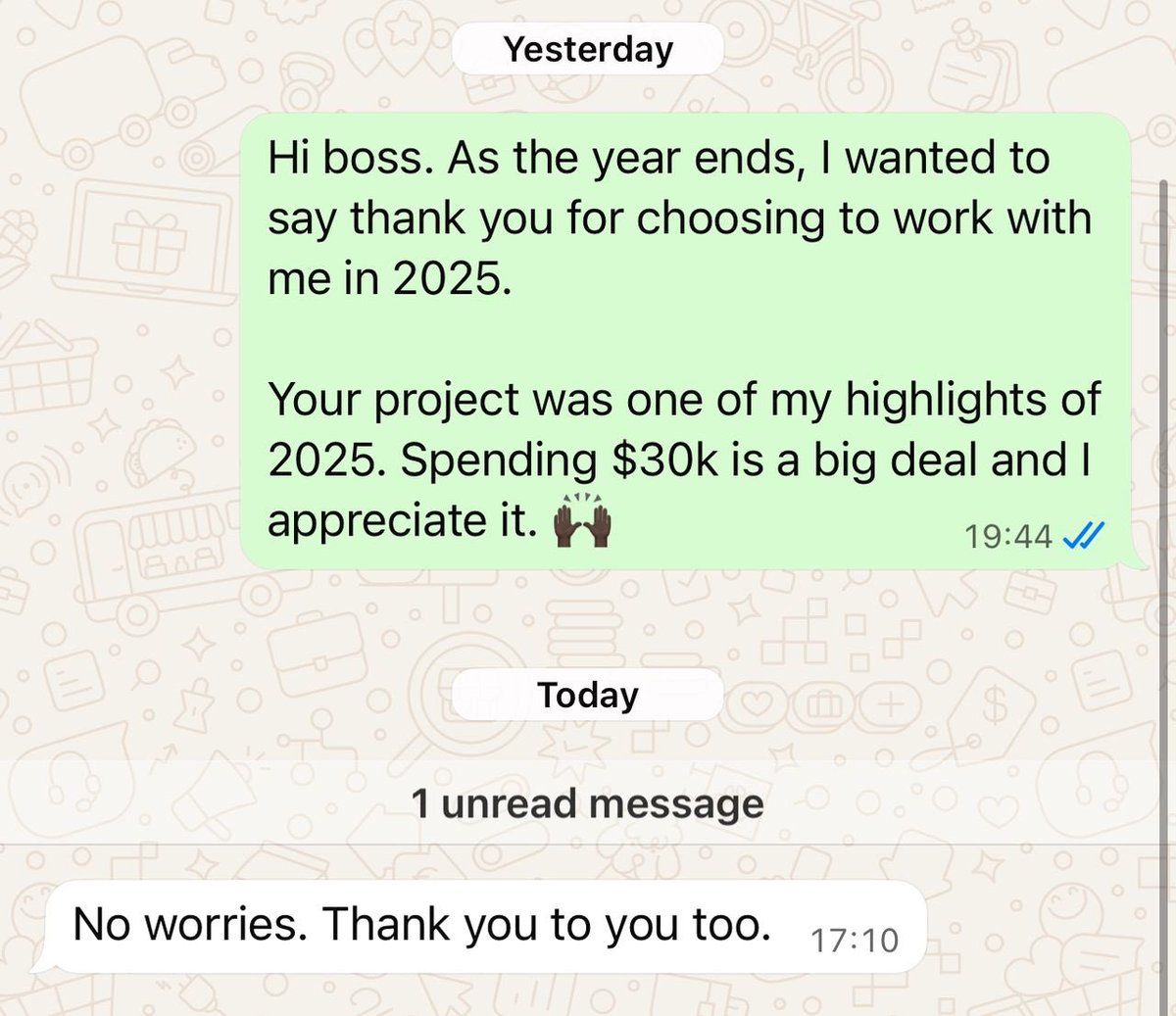 It happens. I’ve done it. Several times.

Check my pinned tweet to make your first $1000-$3000 as a freelancer in January