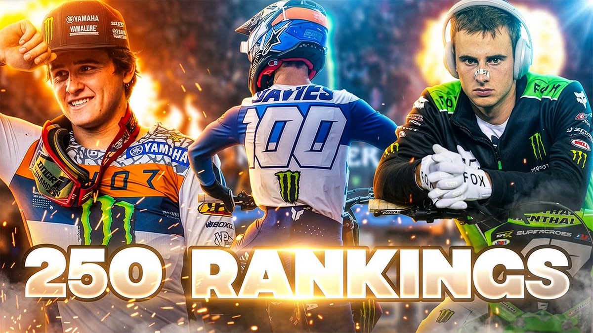 2026 250 Supercross rankings video out now! 

youtu.be/HDAsGMKaavk?si…