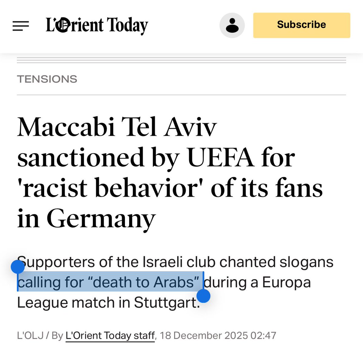 They don’t want to tell you what they were “chanting.”