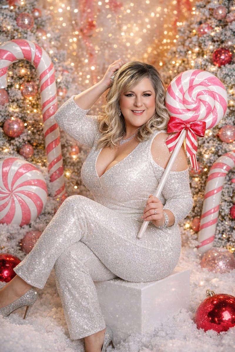 DanaDRealtor's tweet photo. I had to get in on the latest chat gpt challenge, but golly jeepers… you’d think they thought I was Dolly Parton or something… 😳😱🤣 
Have a Merry Christmas!!! Jesus loves you and so do I. 🎄✝️🎉🤶🏼🎅🏼💝 #danadahlenrealtor #remaxgo #christmas2025 https://t.co/QwDM3I2PBT