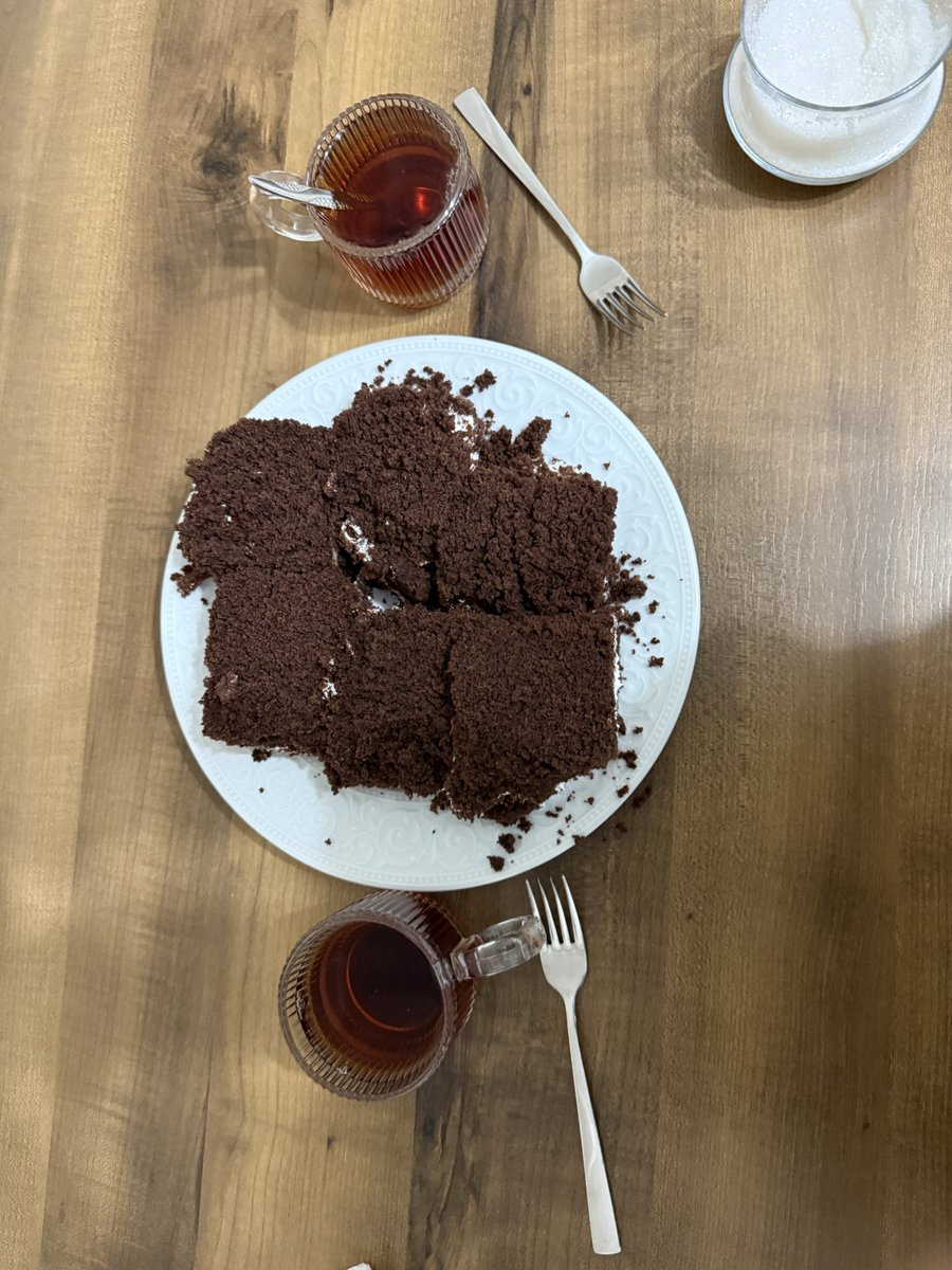 Unutulmaz gecenin çaylı pastası Beyza hocamla🌸