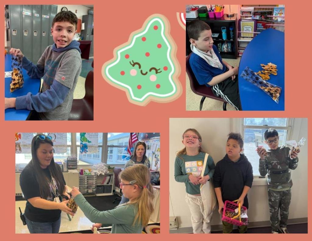 M19_MES's tweet image. Mrs. Simon's class has been working hard making and baking our holiday #70 Dog Treat orders.  Everyone did a great job of pitching in and it was a huge success! #MESProud #EveryStudent