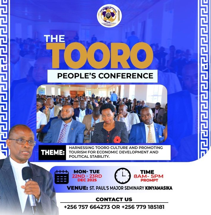 TPC 2025 is here on Monday 22nd and Tuesday 23rd December 2025 at Kinyamasika Major Seminary in Fort Portal City. All people that hail from Busongora to Kyaka, Nyahuka-Semuliki to Mahyoro <a href="/ObukamaBwaTooro/">Tooro Kingdom</a>