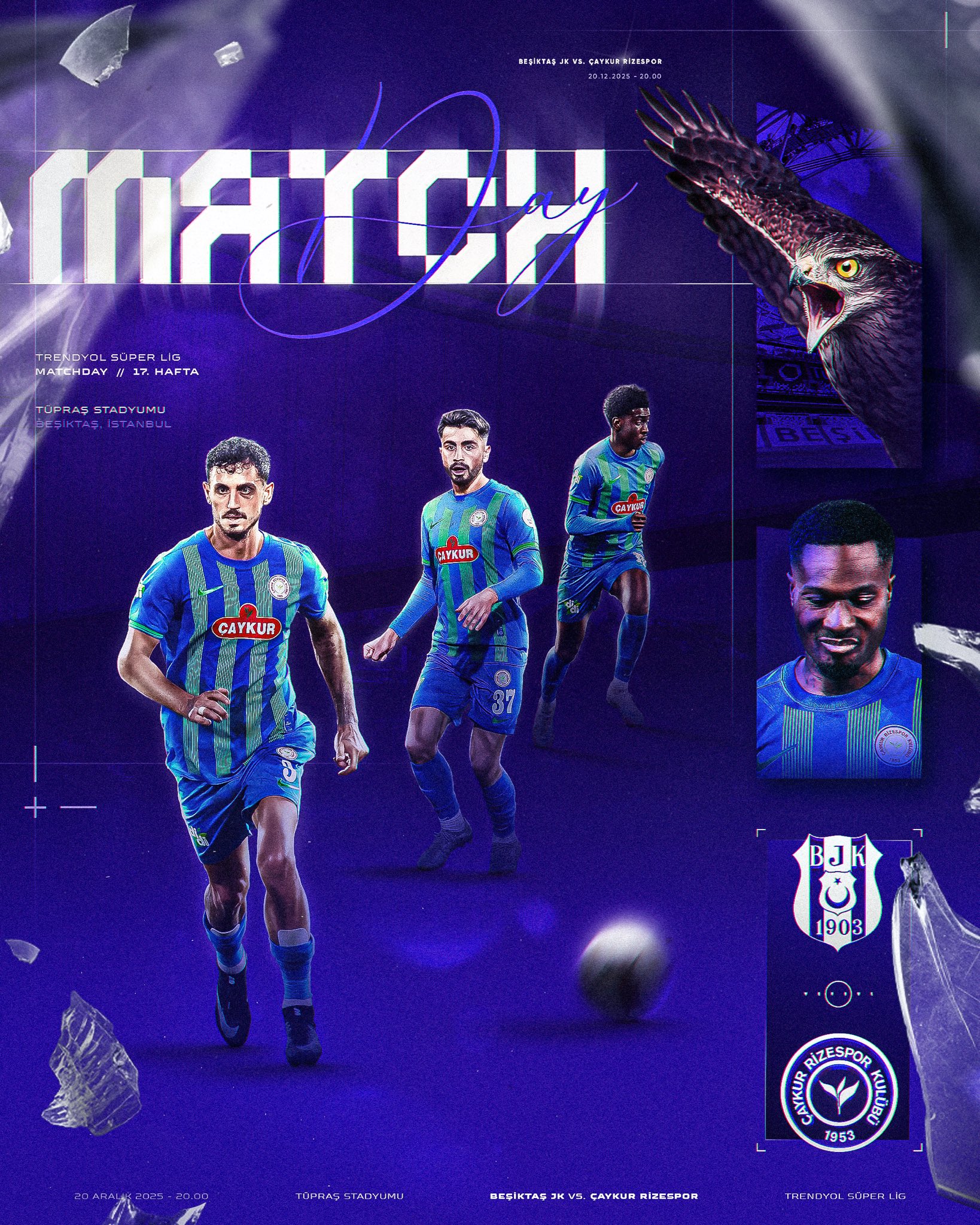 Beşiktaş-Çaykur Rizespor | SÜPER LİG CANLI MAÇ ANLATIMI